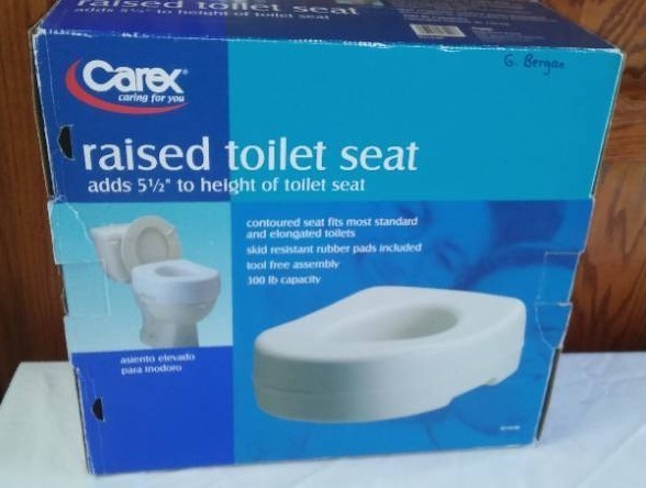 Carex Raised Toilet Seat