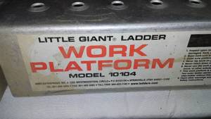 Little Giant Work Platform