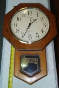 Ingraham Regulator Quartz Clock.