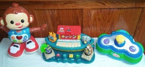 V - Tech (2) And Leap Frog Toddler Toys