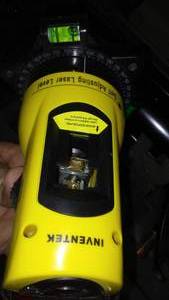 Self-Adjusting Laser Level.