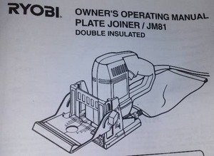 Ryobi Plate Joiner - NEW In Case