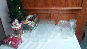 Christmas And Glassware