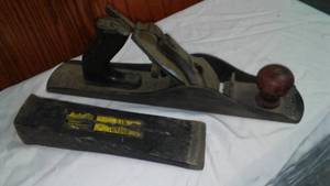 Planer And 5-Pound Wedge.