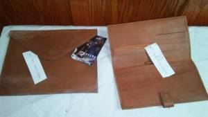 Leather Portfolios.