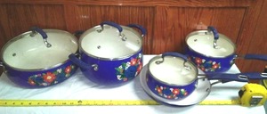 Pioneer Woman (9) Piece Cookware Set