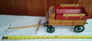 Hand Made All Wood Wagon-Convertible Horse Drawn