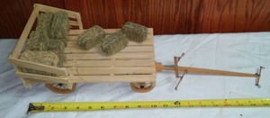 Hand Made All Wood Hay Wagon- Horse Drawn
