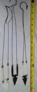 (3) Arrowhead Styled Necklaces
