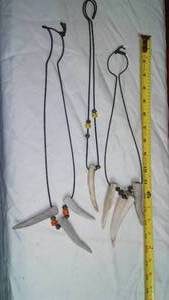 (3) Antler Necklaces
