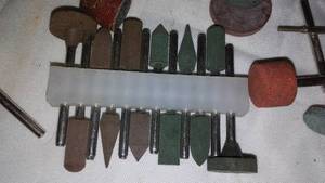Dozens Of Dremel Attachments