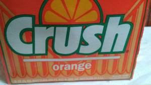 Orange Crush 6 Pack With Great Bottles