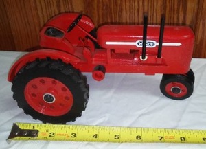 Hand Made Wood Tractor