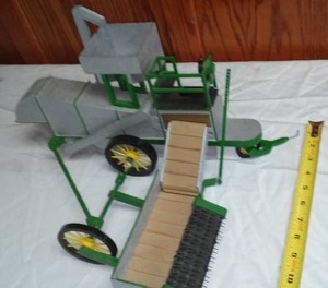 Hand Made Wood Threshing Machine