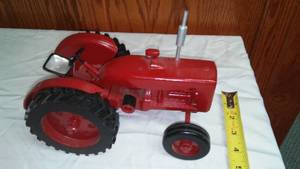 Hand Made Wood Tractor - IH W9