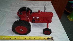 Hand Made Wood Tractor