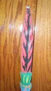Native American Wood Spear Walking Stick
