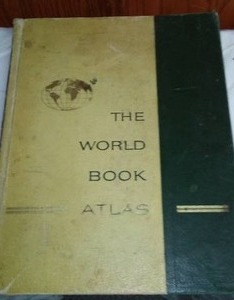 1970 Edition World Book Atlas