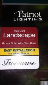(4) Pack Solar Lights