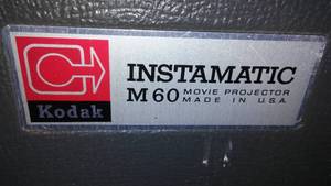 Kodak Movie Projector - M60.