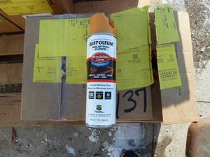 lot 137 image: Rust Oleum Industrial Marking Paint
