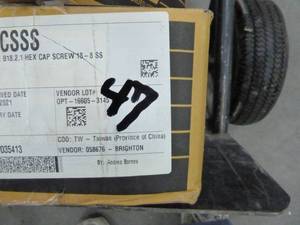 lot 47 image: Stainless Bolts 34