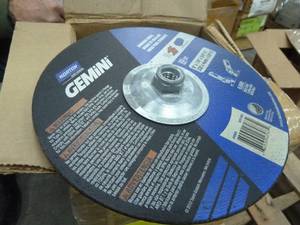 lot 60 image: Norton & Walter Grinder Wheels