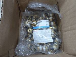 lot 90 image: Brass Fittings 90 deg