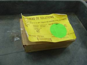 lot 101 image: Hex Pipe Adapter 38 NPT to 12 NPT