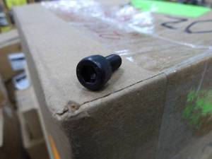 lot 59 image: Cap Screws Black M6