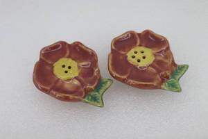 Rosemeade Prarie Rose Salt & Pepper Shakers