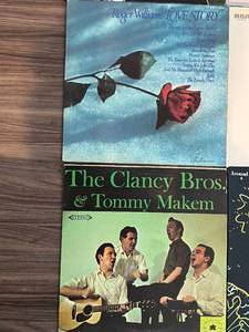 lot 13 image: Vintage Records Lot of 12 Sonny and Cher, Peter, Paul, and Mary, John Denver and More