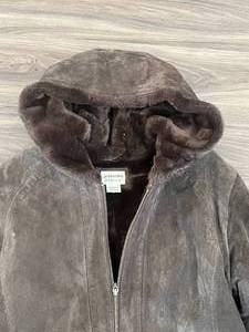 lot 48 image: St Johns Bay Brown Suede Winter Jacket M