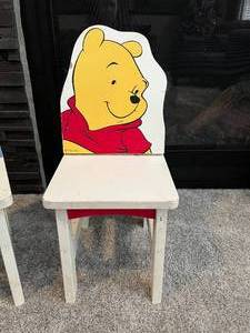 lot 37 image: Disneys Winnie the Pooh & Eeyore Childrens Chairs