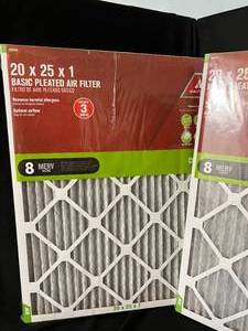 lot 72 image: 2 NEW Furnace Air Filters