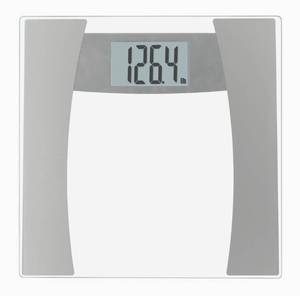 InstaTrack Digital Bathroom Scale, Silver