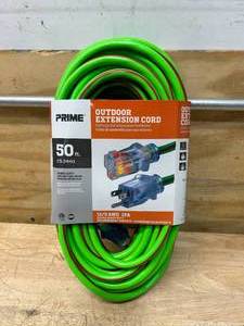 PRIME Outdoor Extension Cord (50 ft.)