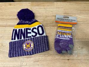 Minnesota Winter Gear (Vikings Colors)