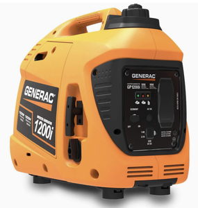 GENERAC 76711 GP1200i 1200 Watt Portable Inverter Generator