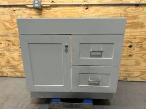 Bathroom Vanity- Gray