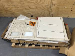 Signature Design by Ashley Bolanburg Two Tone Farmhouse TV Stand