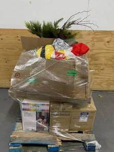 Pallet of HolidayChristmas Decorations