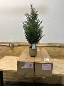 THRESHOLD Lot of 3- Faux Pine Trees (36 Tall)
