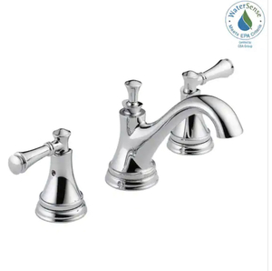 DELTA Silverton 8 in. Widespread 2-Handle Bathroom Faucet in Chrome