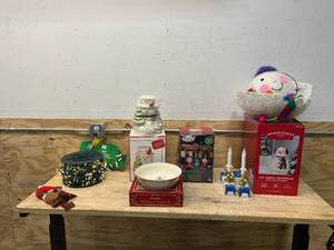 Lot of Christmas Decorations