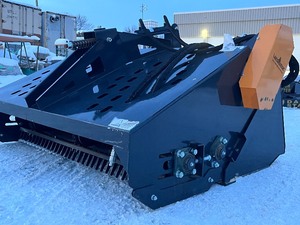 Land-Honor Skid Loader Soil Conditioner  Landscape Rake  Debris Rake