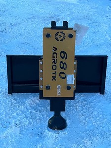 Agrotk 680 Skid Loader Post Pounder