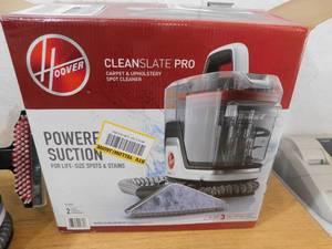 lot 33 image: HOOVER CleanSlate Pro Portable Carpet and Upholstery Spot Cleaner