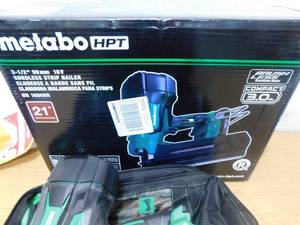 lot 55 image: Metabo HPT 3.5-in 21-Degree Cordless Framing Nailer (Battery & Charger Included