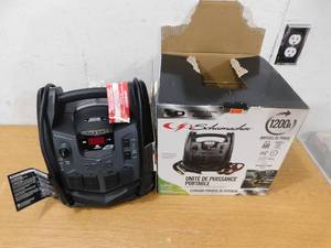 lot 86 image: Schumacher Electric 1200-Amp Car Battery Jump Starter with Digital Display